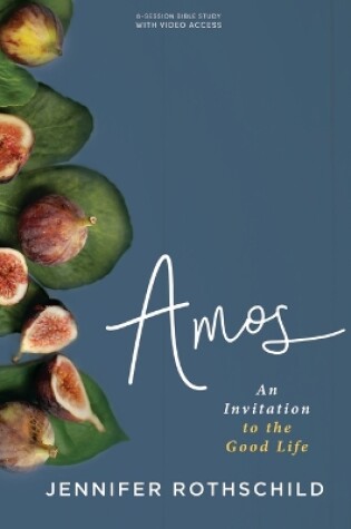 Cover of Amos Bible Study Book with Video Access