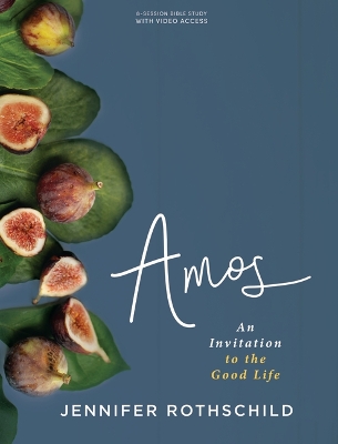 Book cover for Amos Bible Study Book with Video Access