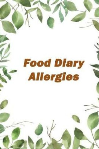 Cover of Food Diary Allergies