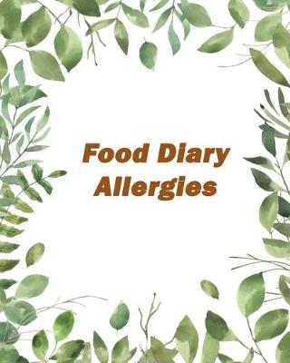 Book cover for Food Diary Allergies