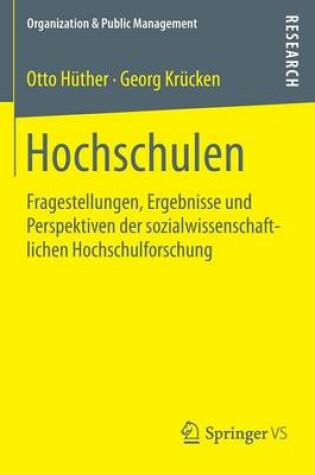 Cover of Hochschulen