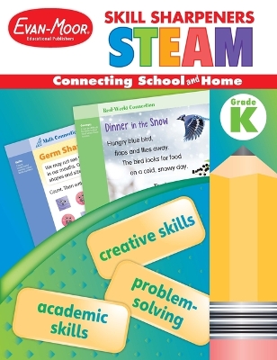 Book cover for Skill Sharpeners: Steam, Kindergarten Workbook