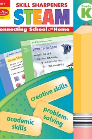 Cover of Skill Sharpeners: Steam, Kindergarten Workbook