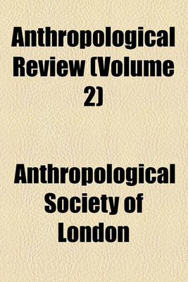 Book cover for Anthropological Review Volume 2