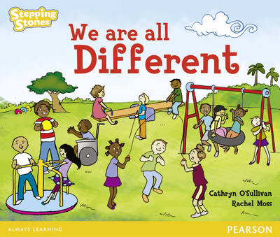 Book cover for Stepping Stones: We are all Different - YELLOW LEVEL