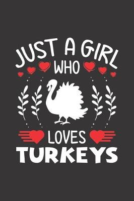 Book cover for Just A Girl Who Loves Turkeys