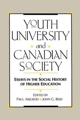 Book cover for Youth, University, and Canadian Society