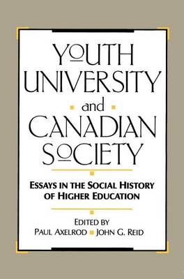 Book cover for Youth, University, and Canadian Society