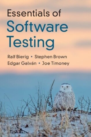 Cover of Essentials of Software Testing