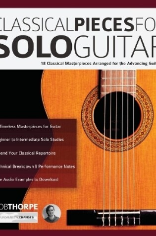 Cover of Classical Pieces for Solo Guitar
