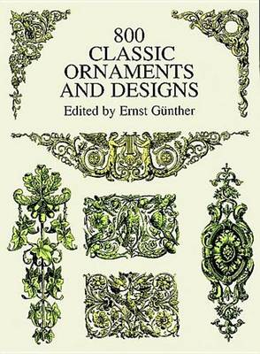 Cover of 800 Classic Ornaments and Designs