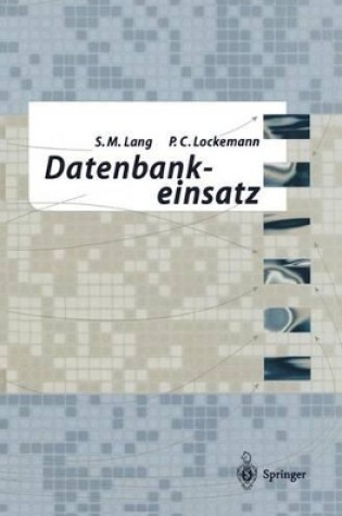 Cover of Datenbankeinsatz