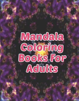 Book cover for Mandala Coloring Books For Adults