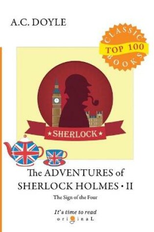 Cover of The Adventures of Sherlock Holmes II. The Sign of the Four