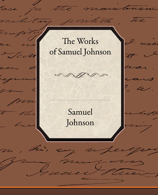 Book cover for The Works of Samuel Johnson Volume IV