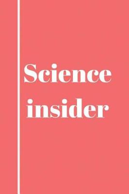 Book cover for Science insider