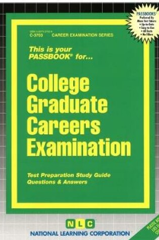 Cover of College Graduate Careers Examination