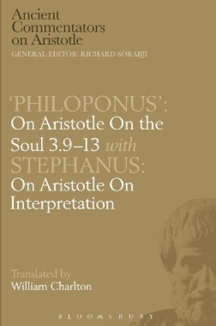 Cover of On Aristotle "On the Soul 3.9-13"