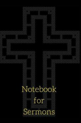 Cover of Notebook for Sermons (Black)