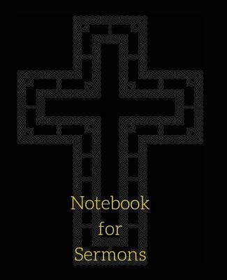 Book cover for Notebook for Sermons (Black)