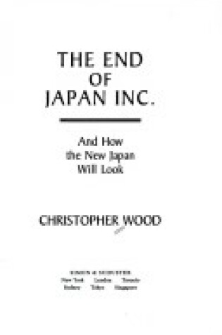 Cover of The End of Japan Inc.