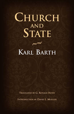 Book cover for Church and State