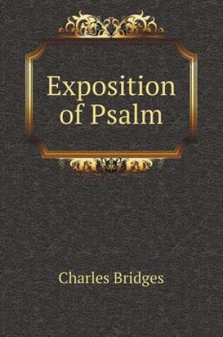 Cover of Exposition of Psalm