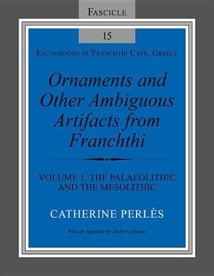 Book cover for Ornaments and Other Ambiguous Artifacts from Franchthi