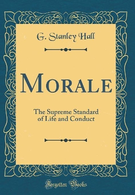 Book cover for Morale