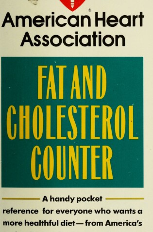 Cover of Aha Fat and Cholesterol Counter