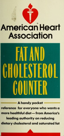 Book cover for Aha Fat and Cholesterol Counter