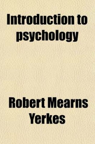 Cover of Introduction to Psychology