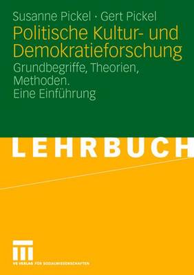 Book cover for Politische Kultur- Und Demokratieforschung