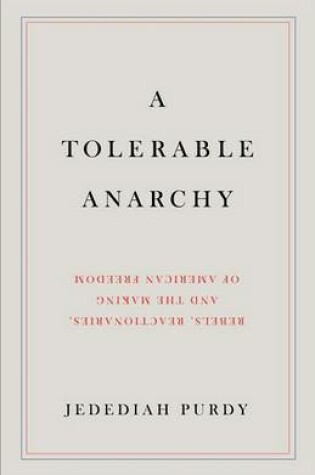 Cover of A Tolerable Anarchy