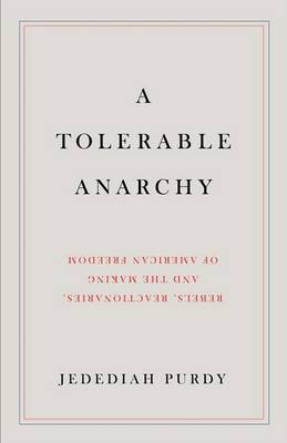 Book cover for A Tolerable Anarchy