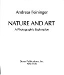 Book cover for Nature and Art