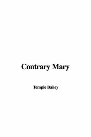Cover of Contrary Mary