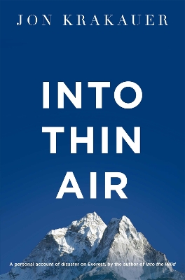 Book cover for Into Thin Air
