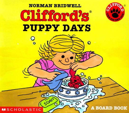 Book cover for Clifford's Puppy Days Board Book