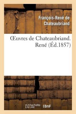 Book cover for Oeuvres de Chateaubriand. Rene