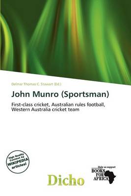 Cover of John Munro (Sportsman)