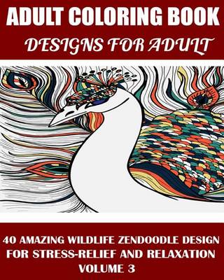 Book cover for Adams Adult Coloring Book