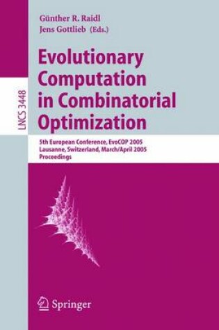 Cover of Evolutionary Computation in Combinatorial Optimization