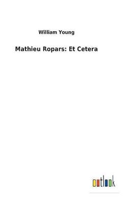 Book cover for Mathieu Ropars