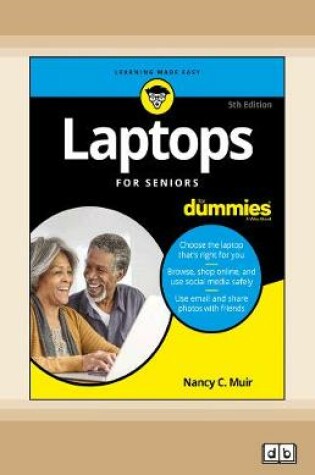 Cover of Laptops For Seniors For Dummies, 5th Edition