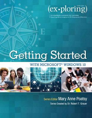 Book cover for Exploring Getting Started with Microsoft Windows 10