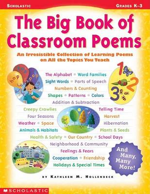 Book cover for The Big Book of Classroom Poems