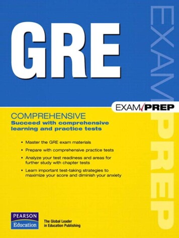 Book cover for GRE Exam Prep