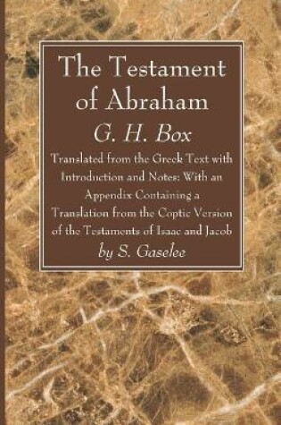 Cover of The Testament of Abraham