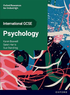 Book cover for OxfordAQA International GCSE Psychology (9218): Student Book